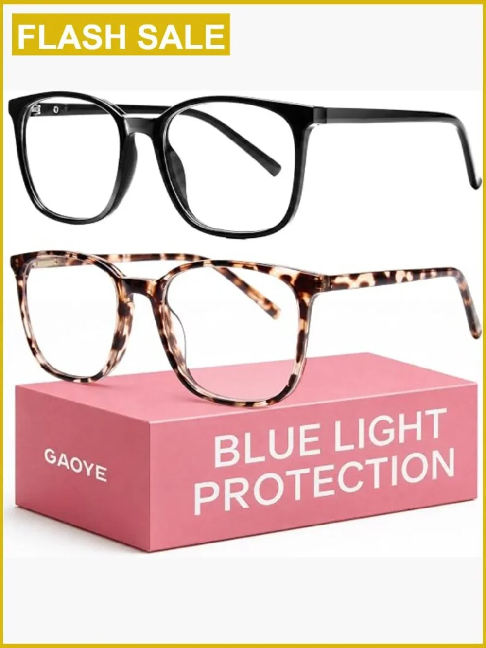 Ultralight Blue Light Blocking Glasses for Women - Computer Eye Protection